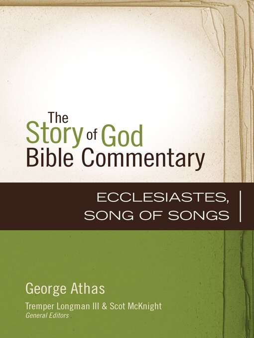Title details for Ecclesiastes, Song of Songs by George Athas - Available